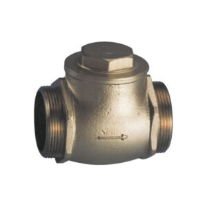 112 valvola a clapet in ottone filettata M/M