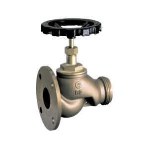 125 valvola a via diritta flangiata