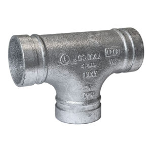 937/Z TEE zincato scanalato